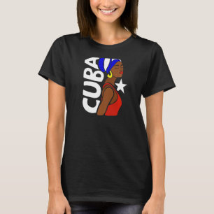 Camiseta Mujeres Cuba Havana Bandera Cubana recuerdo caribe