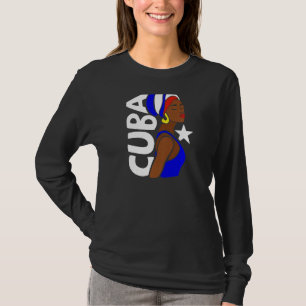 Camiseta Mujeres Cuba Havana Bandera Cubana recuerdo caribe