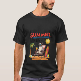Camiseta Mujeres Cuidan Gato Con Jugos De Frutas En Bea