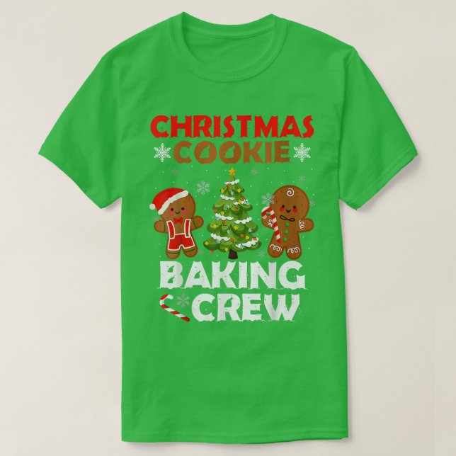 Camiseta Mujeres Cute Gingerbread Navidades Cookie Baking C (Diseño del anverso)