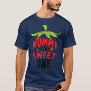 Camiseta Mujeres Cute Strawberry Primer Partido Familiar de