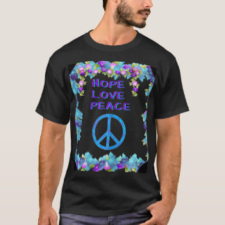 Camiseta Mujeres Damas flores frescas florales diseño de pa
