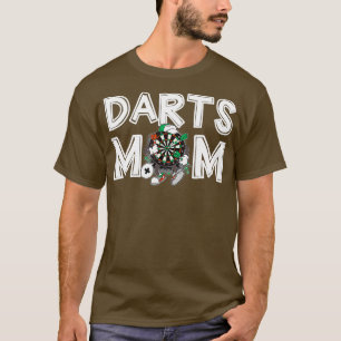 Camiseta Mujeres Darts Mom Darting Mommy Día de la Madre Gi