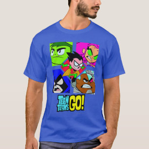 Camiseta Mujeres DC Comicseenitans van foto de grupo Bo Up 