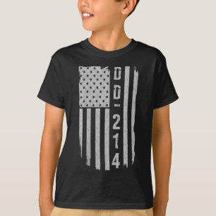 Camiseta Mujeres Dd-214 Regalos de veteranos militares V-cu