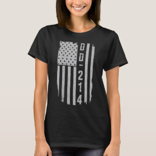 Camiseta Mujeres Dd-214 Regalos de veteranos militares V-cu