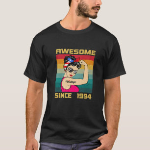 Camiseta Mujeres de 27 años Regalos de cumpleaños impresion