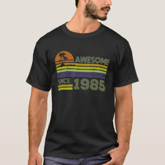 Camiseta Mujeres De 37 Años De Edad Increíbles Desde 1985