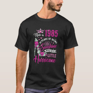 Camiseta Mujeres De 38 Años Hechas En 1985 Reina Dia