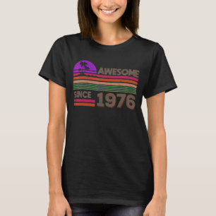 Camiseta Mujeres De 46 Años Asombrosas Desde 1976