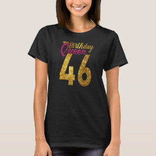 Camiseta Mujeres de 46 años de edad 1976 46º cumpleaños Rei