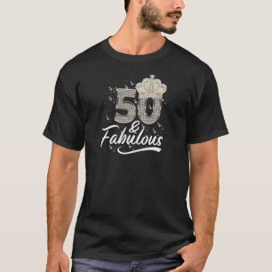 Camiseta Mujeres de 50 años y fabulosas desde 1972 50