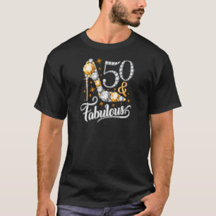 Camiseta Mujeres de 50 años y fabulosas desde 1972 50