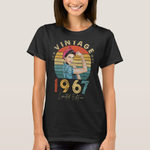 Camiseta Mujeres de 55 años asombrosas desde 1967 55º nacim