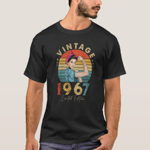 Camiseta Mujeres de 55 años asombrosas desde 1967 55º nacim
