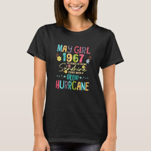 Camiseta Mujeres De 55 Años De Edad Asombrosa Desde 1967 Ma