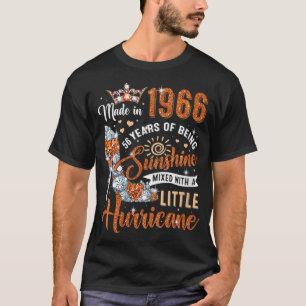 Camiseta Mujeres De 56 Años Hechas En 1966 Reina Dia