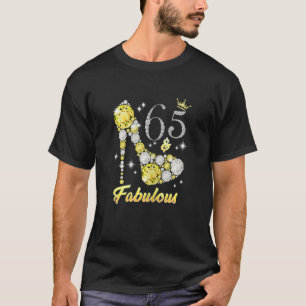 Camiseta Mujeres De 65 Años De Edad Fabulosos Zapatos De Co