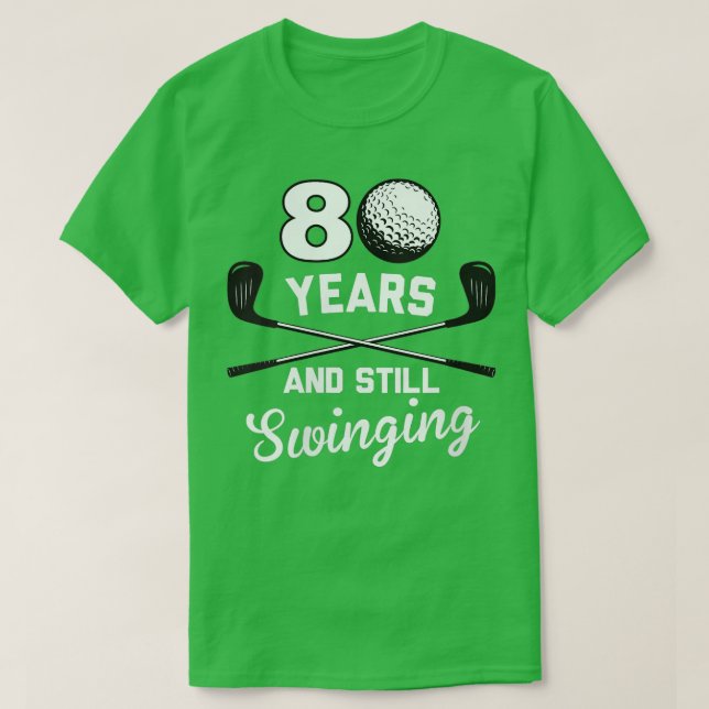 Camiseta Mujeres De 80 Años Y Aún Con 80 Años (Diseño del anverso)