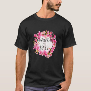 Camiseta Mujeres de 89 años Fabulosas desde 1932 Feliz 89