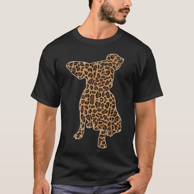 Camiseta Mujeres de animales de corral del leopardo de Chih (Anverso)