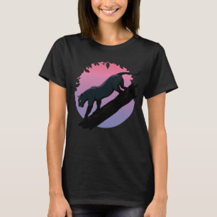 Camiseta Mujeres de animales de la jungla negra