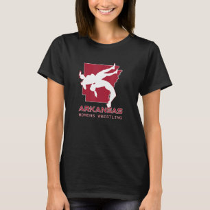 Camiseta Mujeres de Arkansas luchan contra Chicas de secund