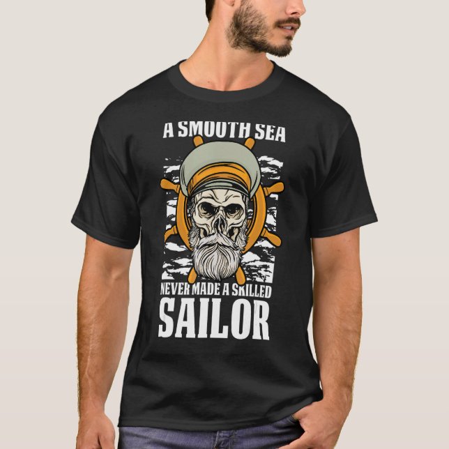 Camiseta Mujeres De Barcos De Vela En Un Mar Suave Nunca Co (Anverso)