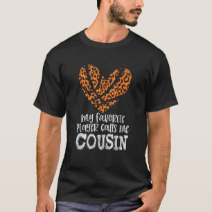 Camiseta Mujeres de Basketball COUSIN Cheetah mi juego favo