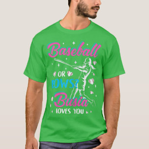 Camiseta Mujeres De Béisbol O Bows Busia Te Ama Género Rev