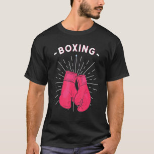 Camiseta Mujeres de boxeo de amor luchan contra guantes de
