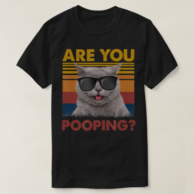 Camiseta mujeres de cafunny negras, ¿estás meando a mi gato (Diseño del anverso)