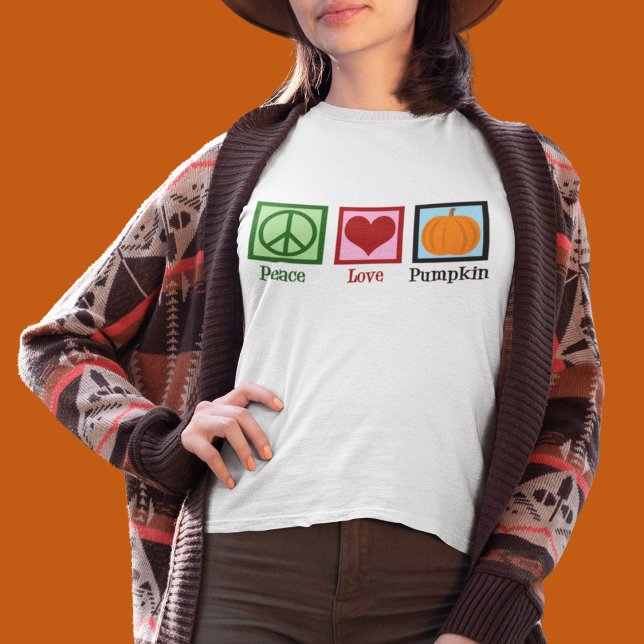 Camiseta Mujeres de Calabaza de Amor por la Paz (Subido por el creador)