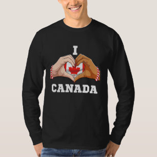 Camiseta Mujeres de Canadá Hombres Patriótico Bandera Canad