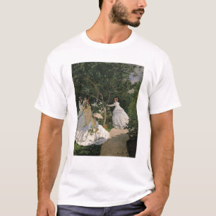 Camiseta Mujeres de Claude Monet el   en el jardín, 1866