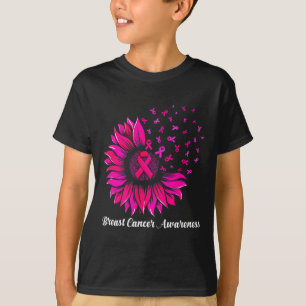 Camiseta Mujeres de conciencia sobre el cáncer de mama rosa