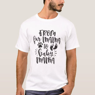 Camiseta Mujeres De Cuatro Madres A Bebés Embarazo Announ