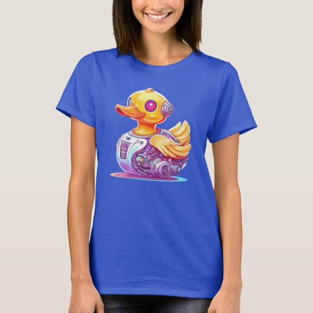 Camiseta Mujeres de Cyborg Rubber Duck (Anverso)