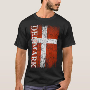 Camiseta Mujeres de Dinamarca de regalo de bandera Hombres