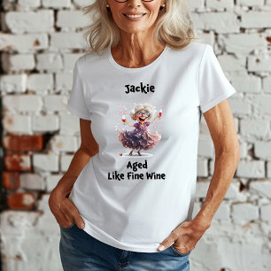 Camiseta Mujeres de edad avanzada bailando