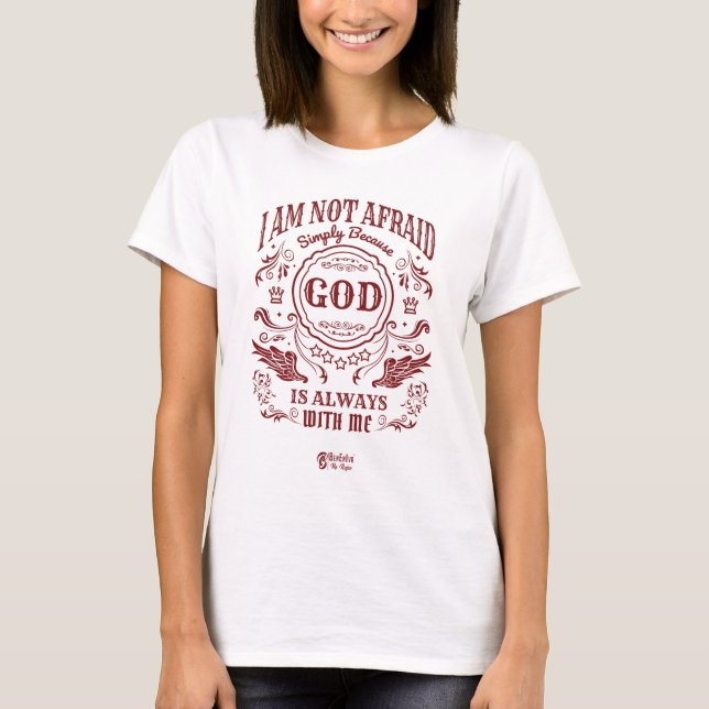 Camiseta Mujeres de fe blancas (Anverso)