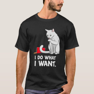 Camiseta Mujeres De Gato Que Hago Lo Que Quiero Gato