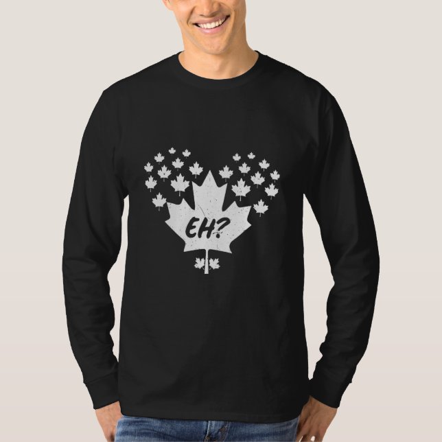 Camiseta Mujeres de hojas de maple en Canadá (Anverso)