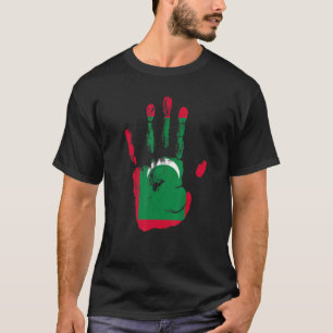 Camiseta Mujeres de la bandera de Maldivas