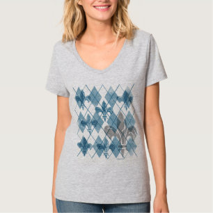 Camiseta Mujeres de la flor de lis de Argyle