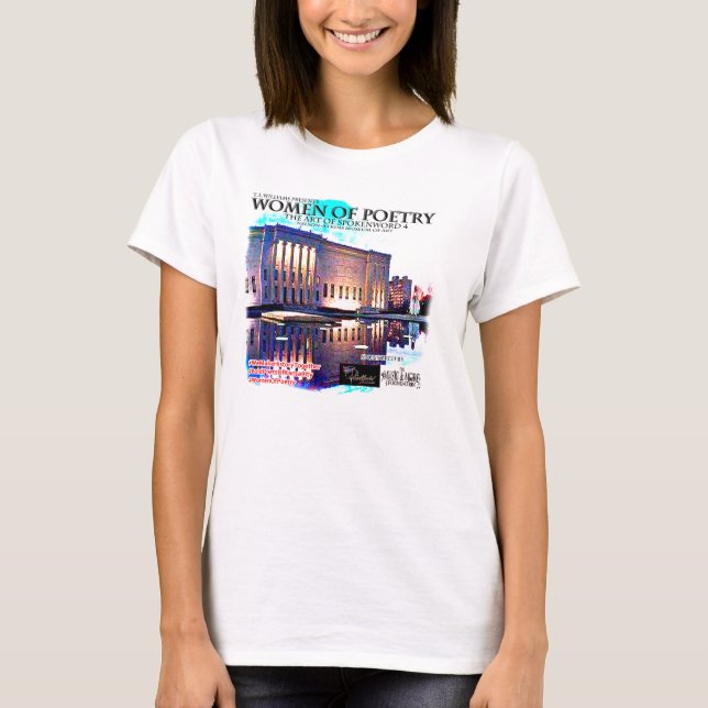 Camiseta Mujeres de la poesía (Anverso)