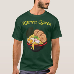 Camiseta Mujeres de la sopa de fideos de Ramen Queen Japan