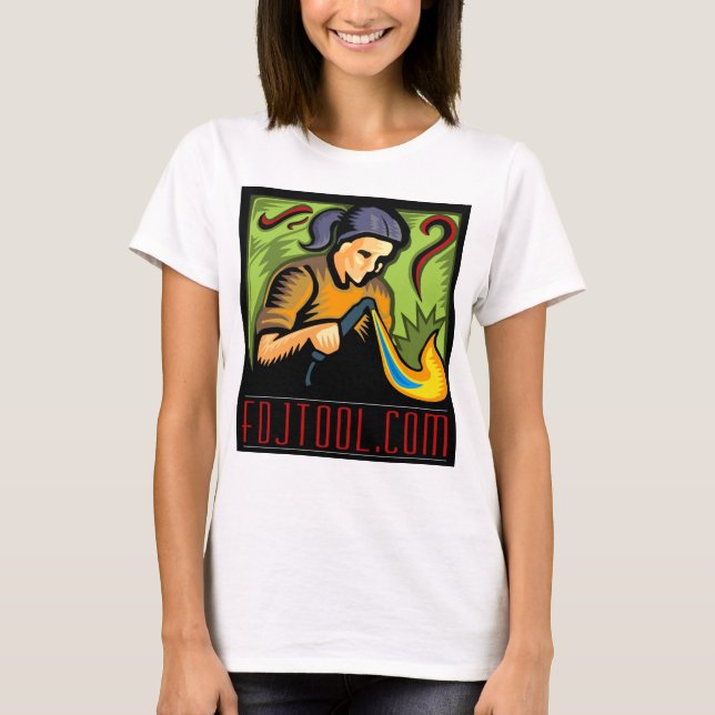 Camiseta Mujeres de la versión 01 del platero de Sally (Anverso)