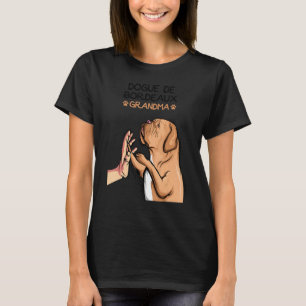 Camiseta Mujeres de las Abuelas de Perro de Burdeos