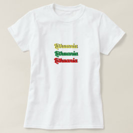 Camiseta Mujeres de Lituania